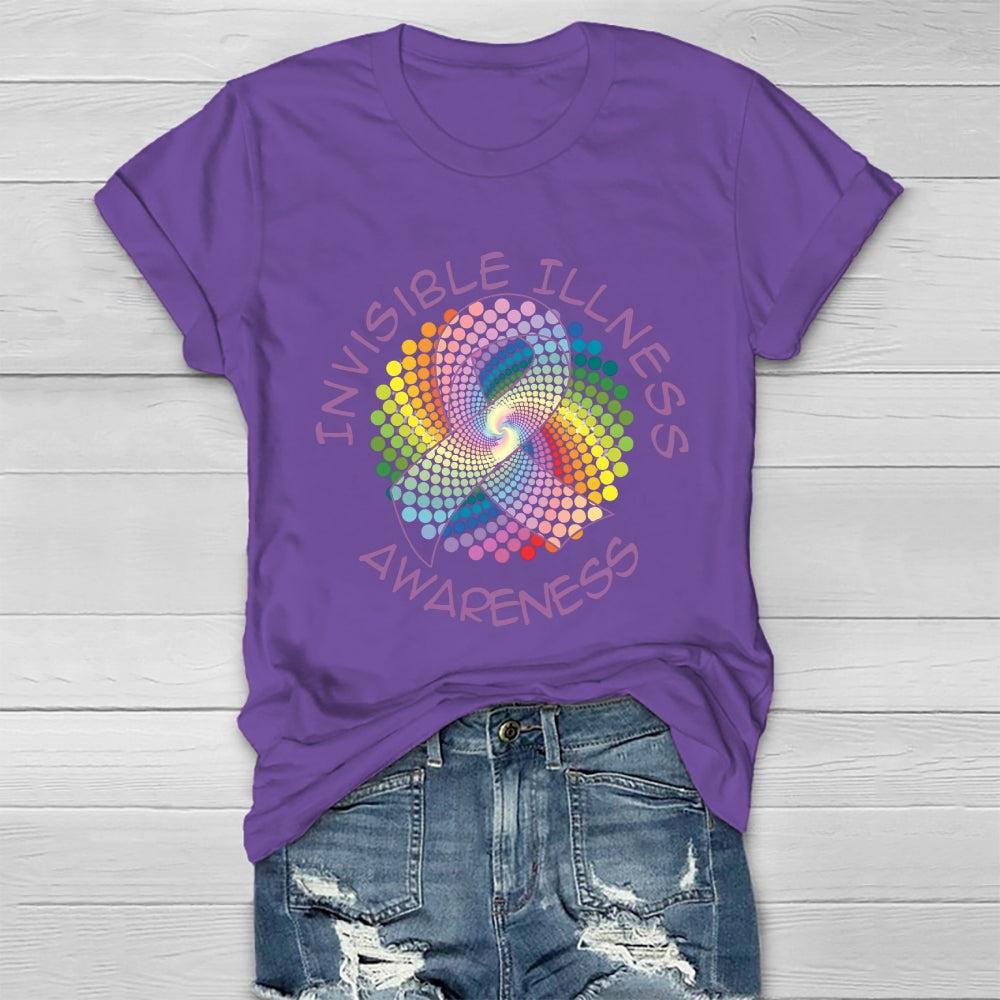 Invisible Illness Awareness Healthwear T-shirt
