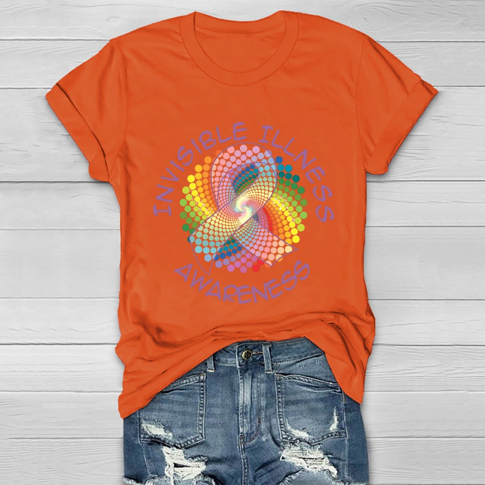 Invisible Illness Awareness Healthwear T-shirt