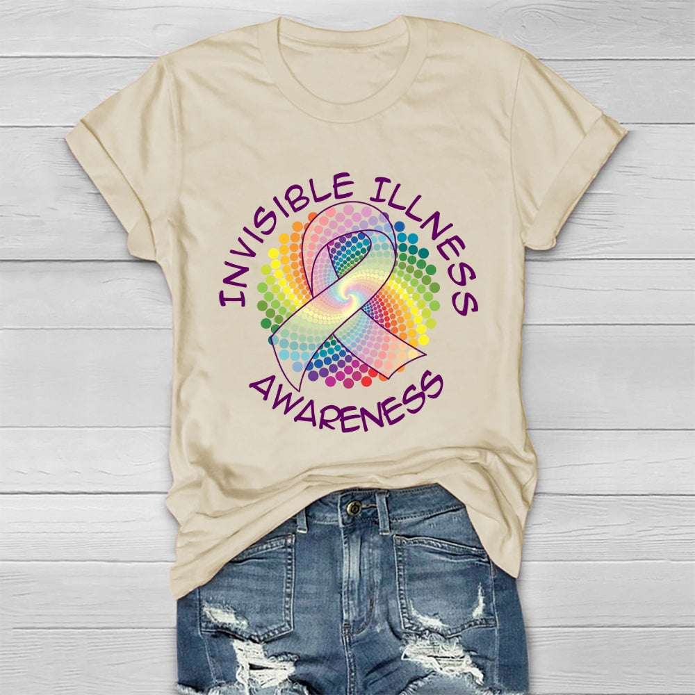 Invisible Illness Awareness Healthwear T-shirt