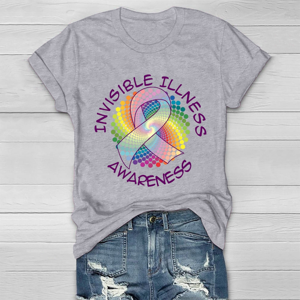 Invisible Illness Awareness Healthwear T-shirt