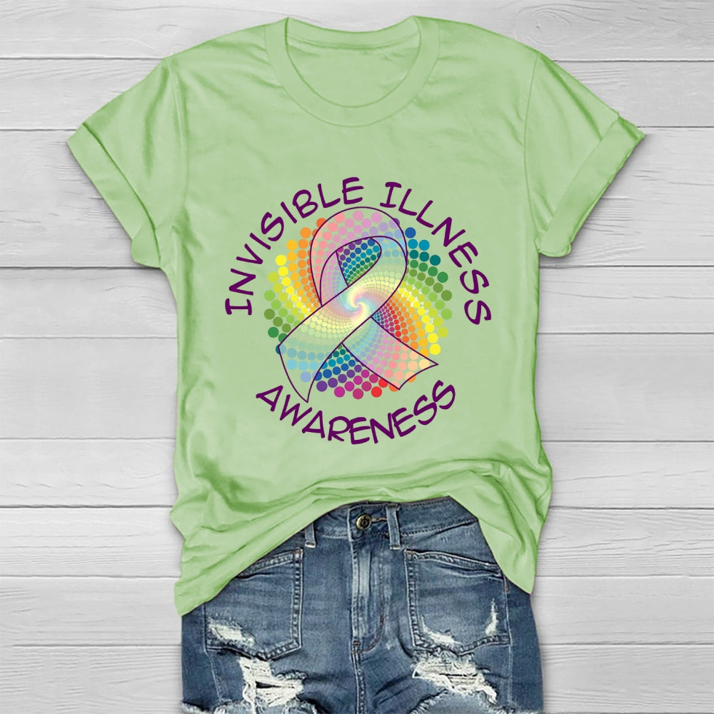 Invisible Illness Awareness Healthwear T-shirt
