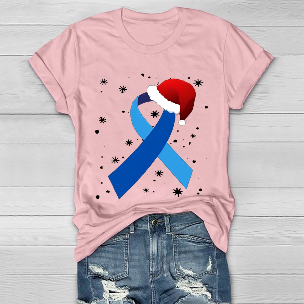 Blue Ribbon Christmas Healthwear T-shirt