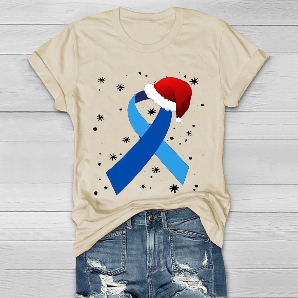 Blue Ribbon Christmas Healthwear T-shirt