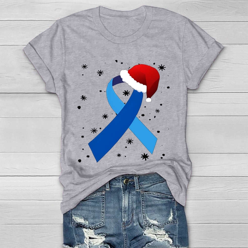 Blue Ribbon Christmas Healthwear T-shirt