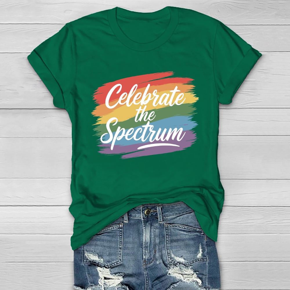 Celebrate The Spectrum Healthwear T-shirt