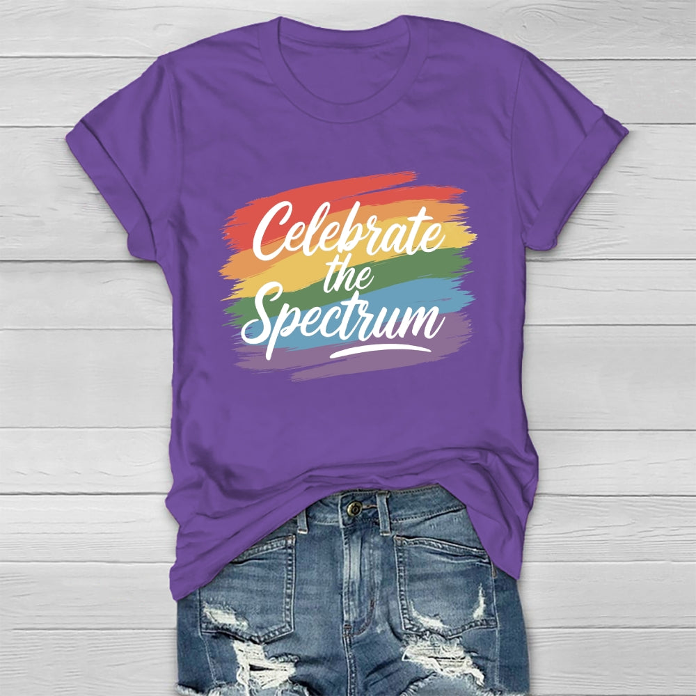 Celebrate The Spectrum Healthwear T-shirt