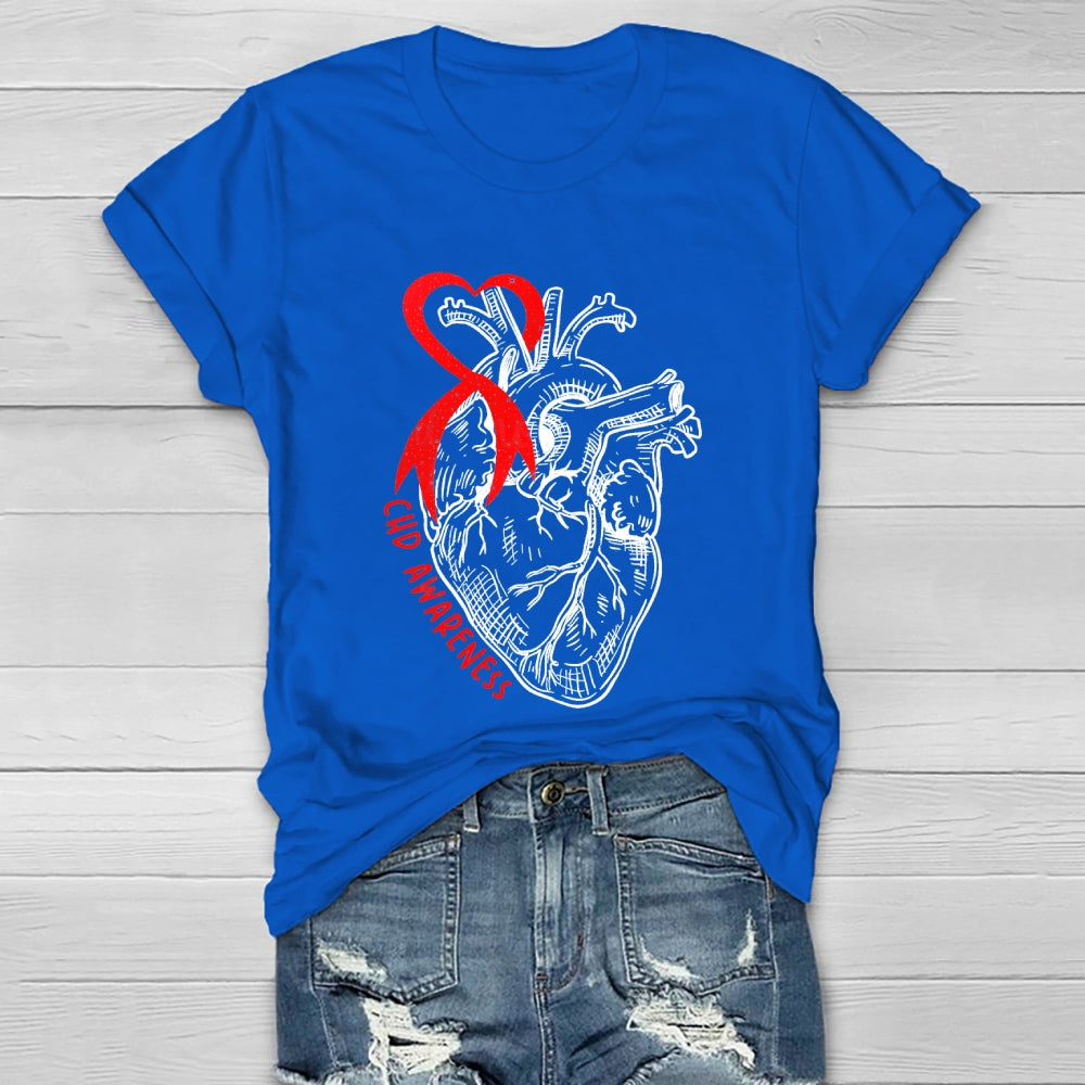 CHD Awareness Healthwear T-shirt