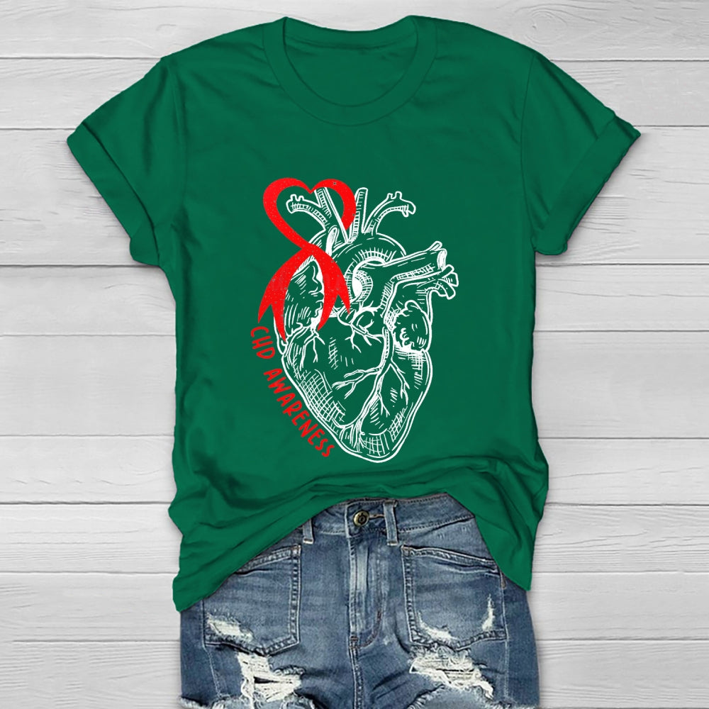 CHD Awareness Healthwear T-shirt