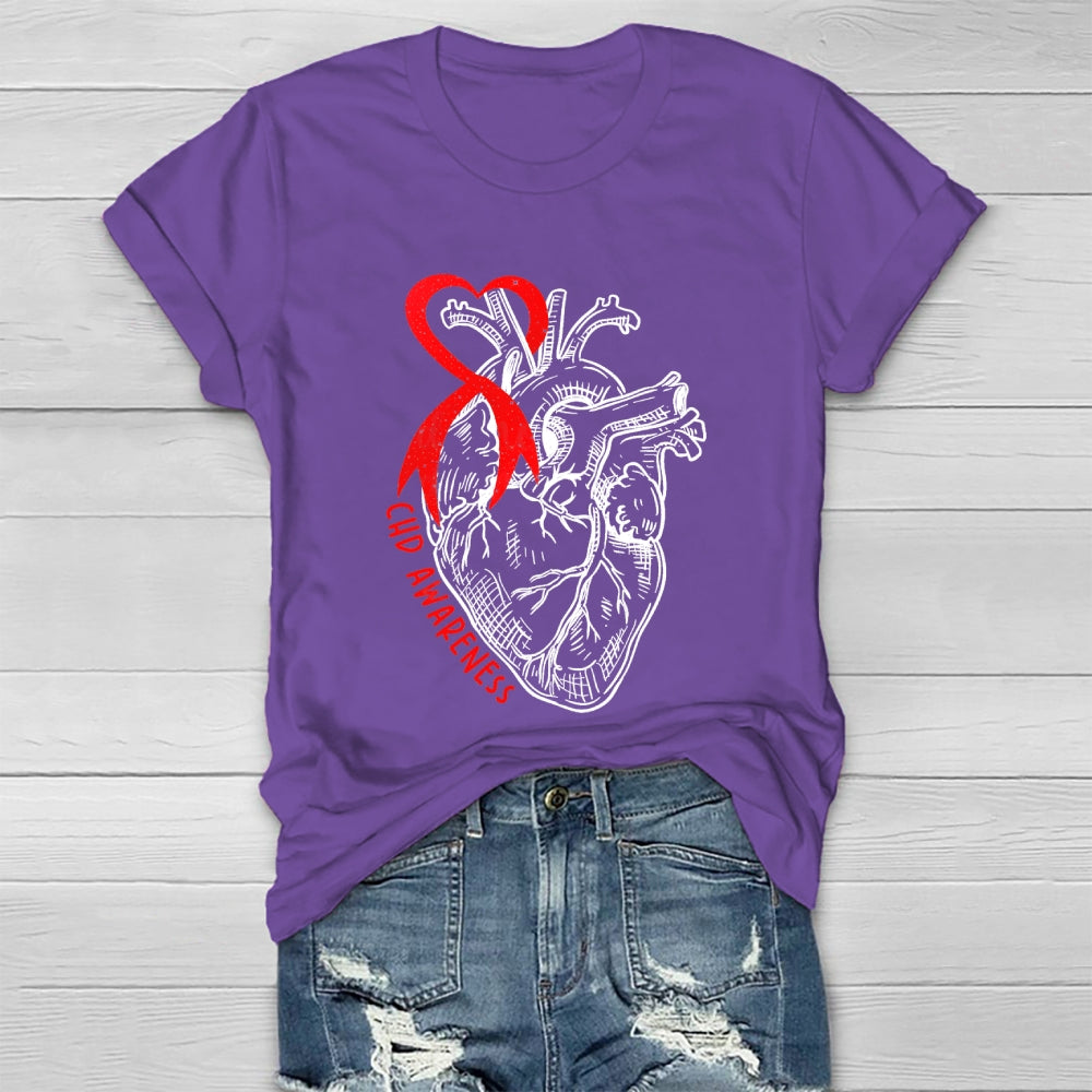CHD Awareness Healthwear T-shirt