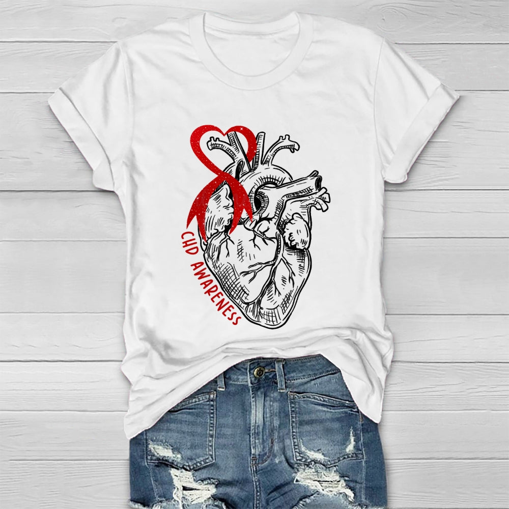 CHD Awareness Healthwear T-shirt