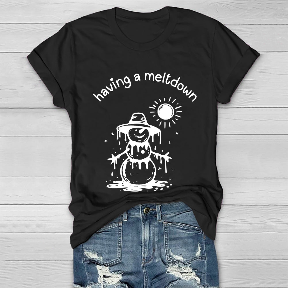 Having A Meltdown Healthwear T-shirt