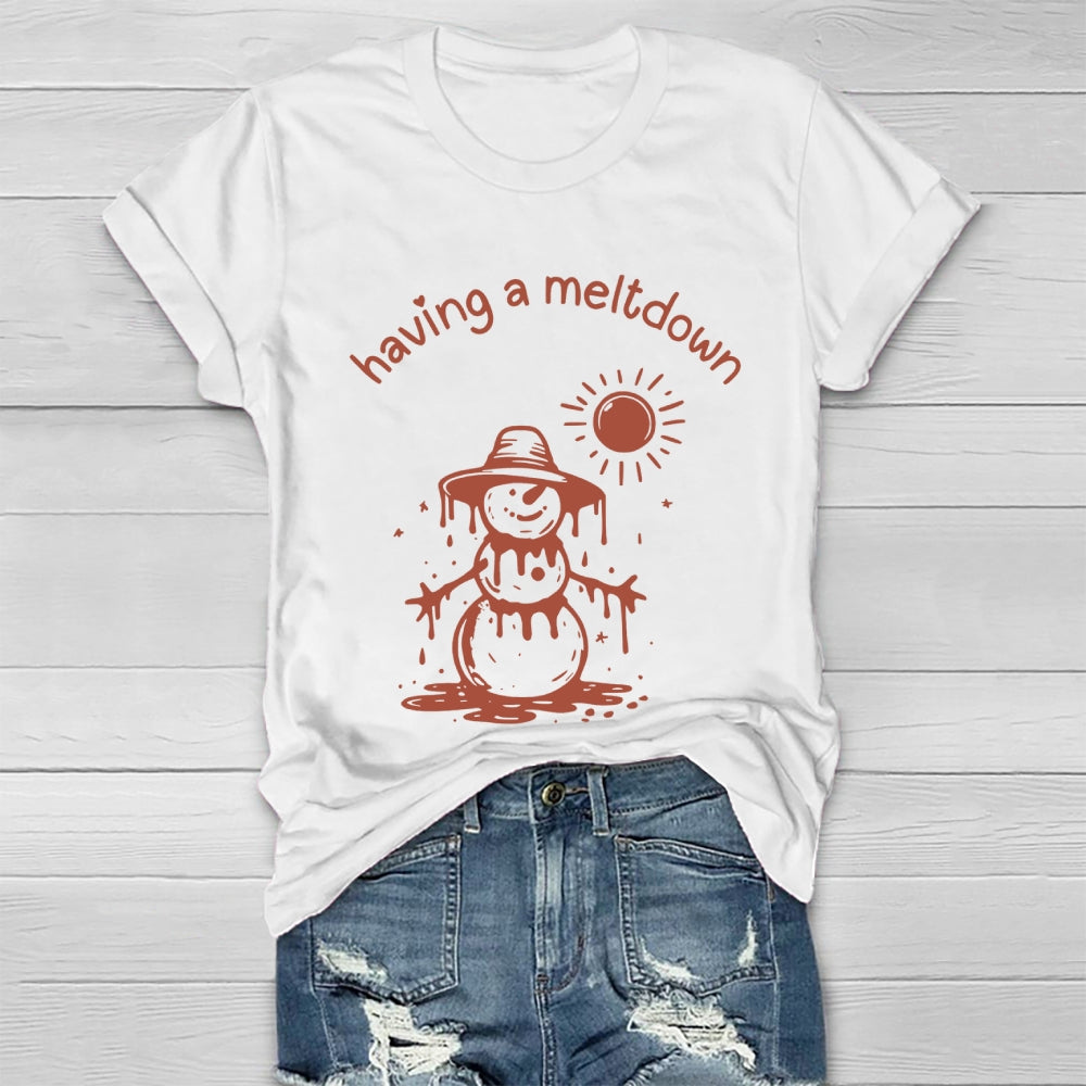 Having A Meltdown Healthwear T-shirt
