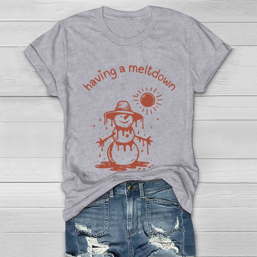 Having A Meltdown Healthwear T-shirt