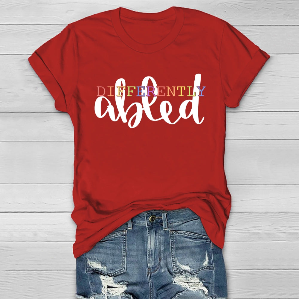 Different Abled Healthwear T-shirt