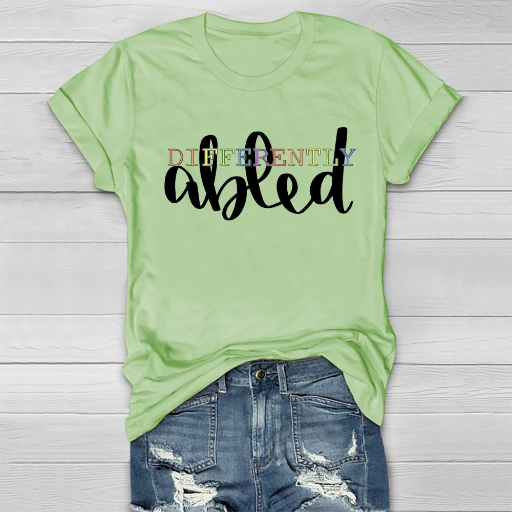 Different Abled Healthwear T-shirt