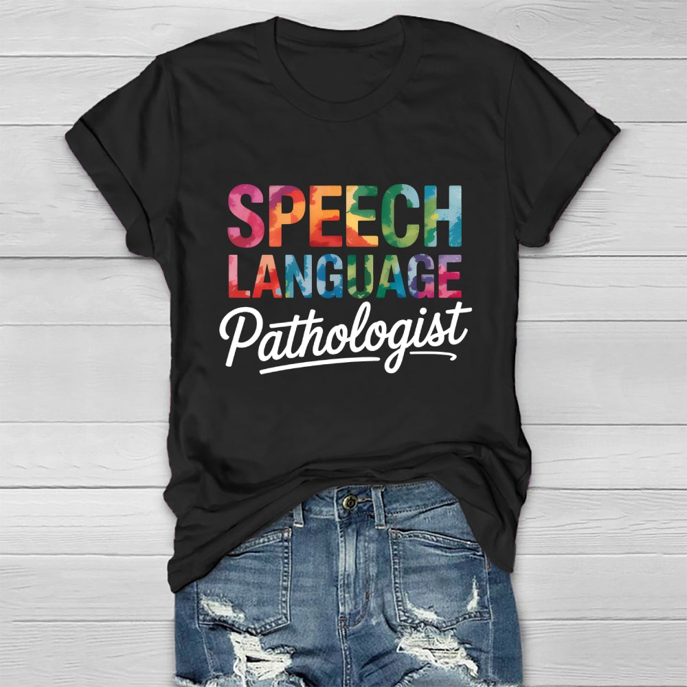 Speech Language Pathologist Healthwear T-shirt