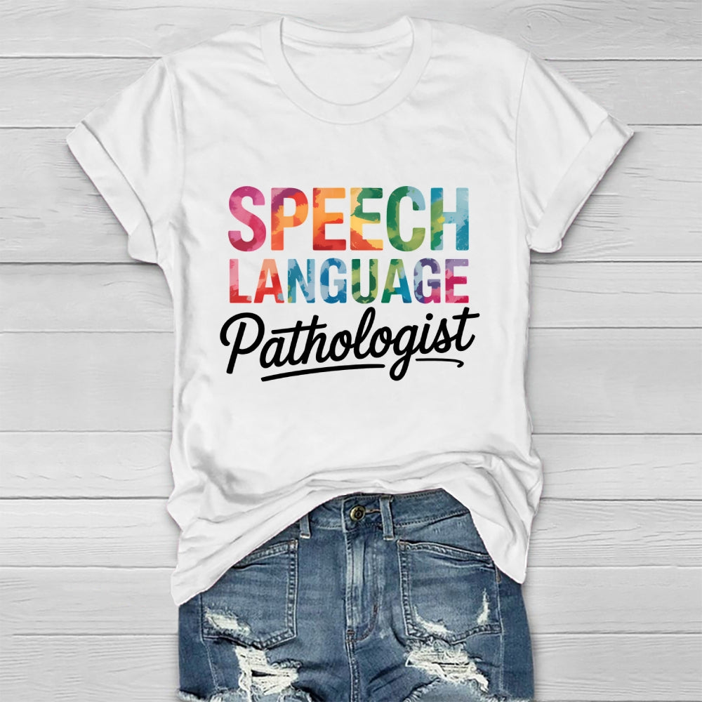 Speech Language Pathologist Healthwear T-shirt