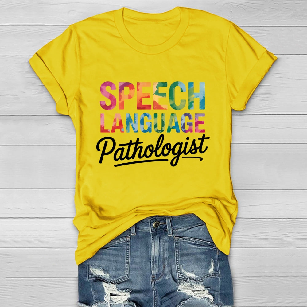 Speech Language Pathologist Healthwear T-shirt