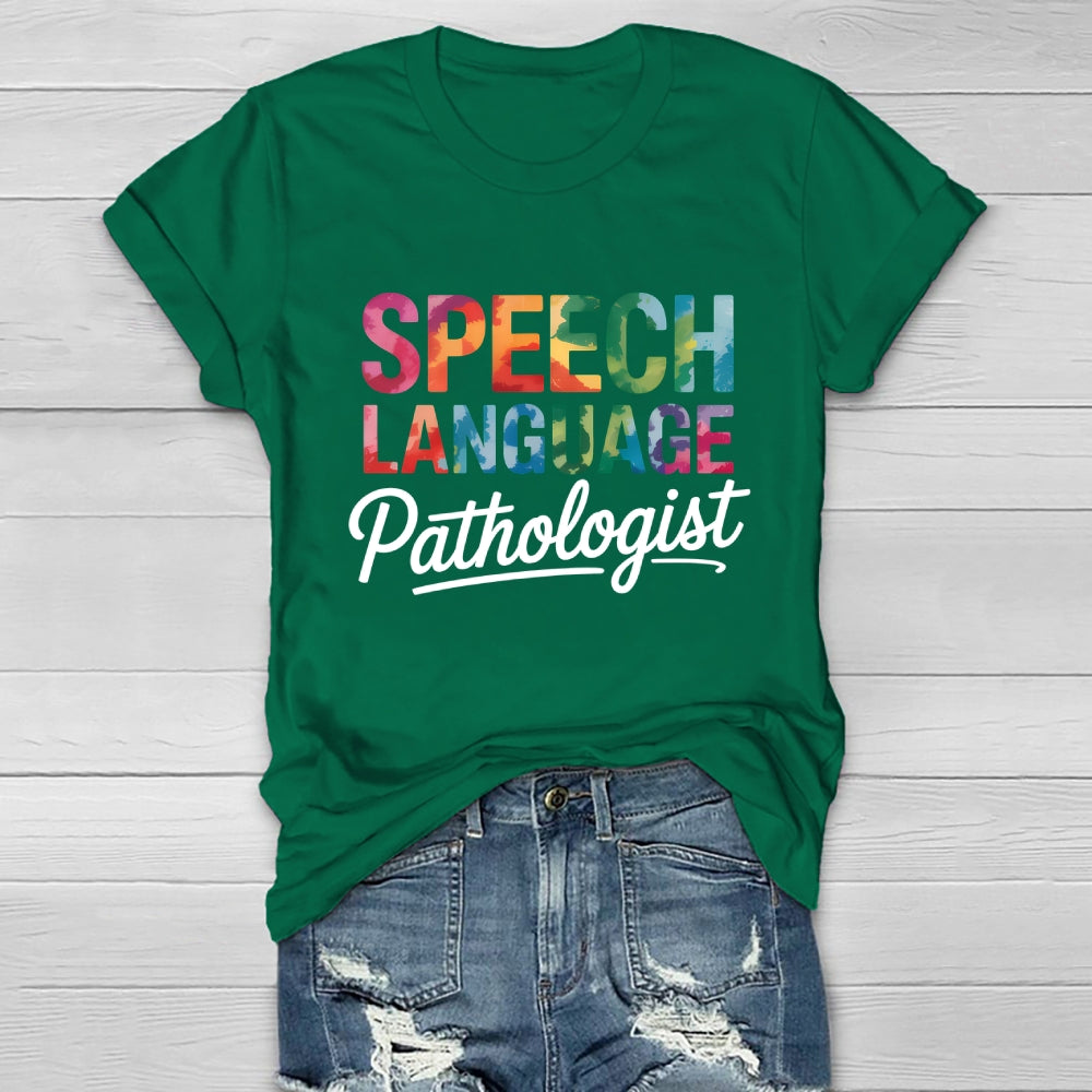Speech Language Pathologist Healthwear T-shirt