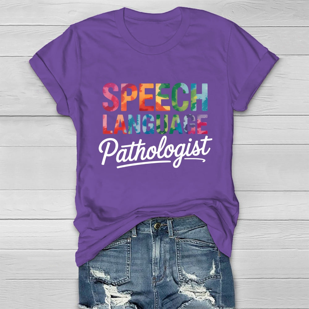Speech Language Pathologist Healthwear T-shirt