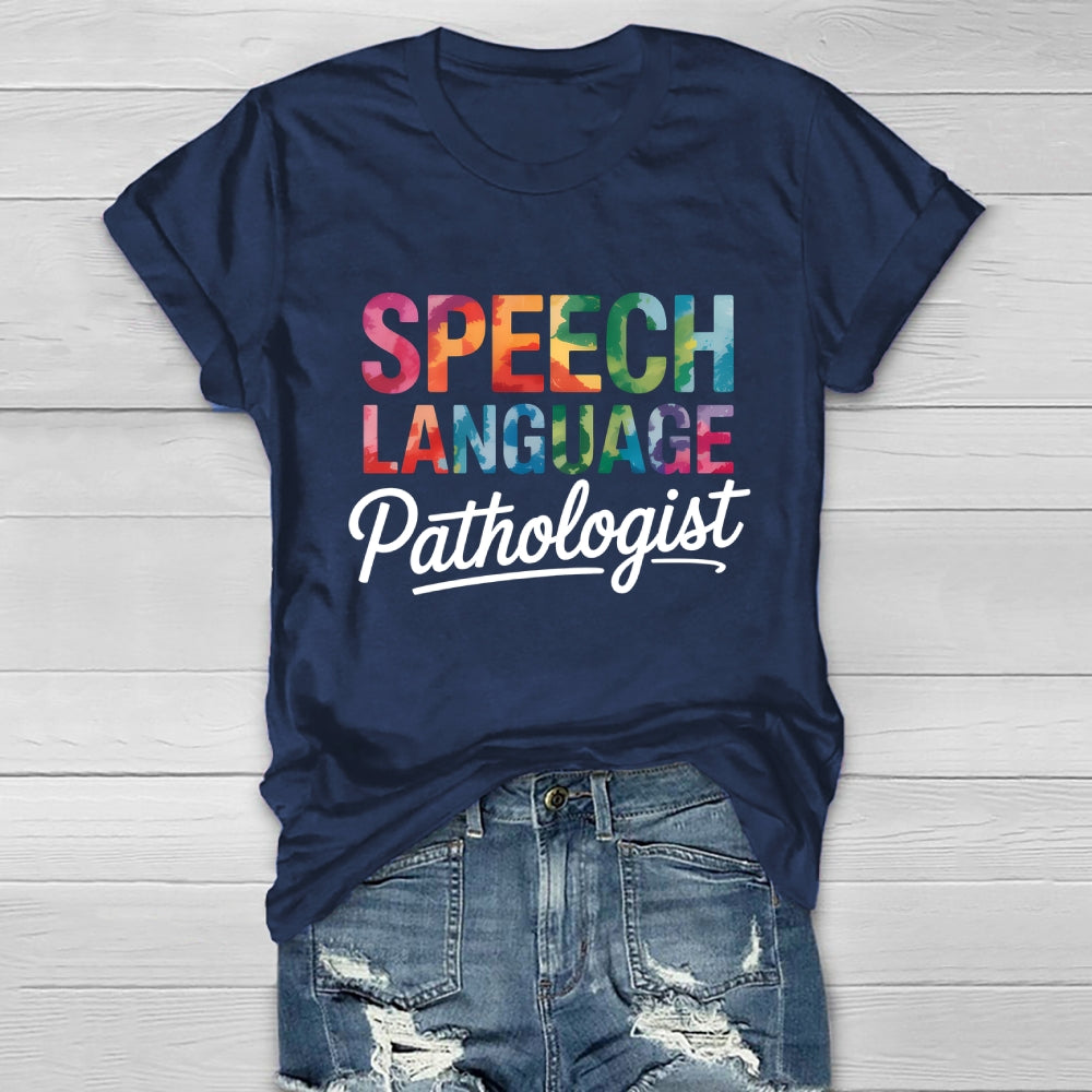 Speech Language Pathologist Healthwear T-shirt