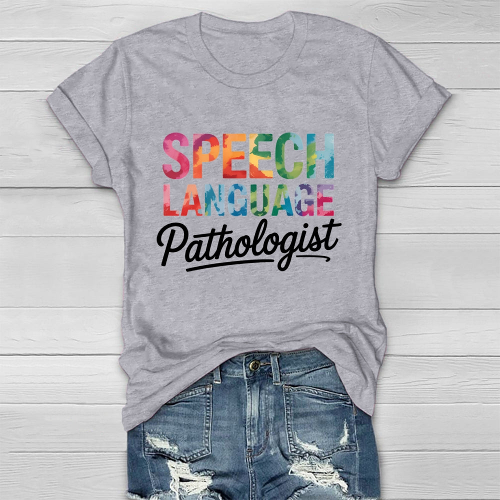 Speech Language Pathologist Healthwear T-shirt