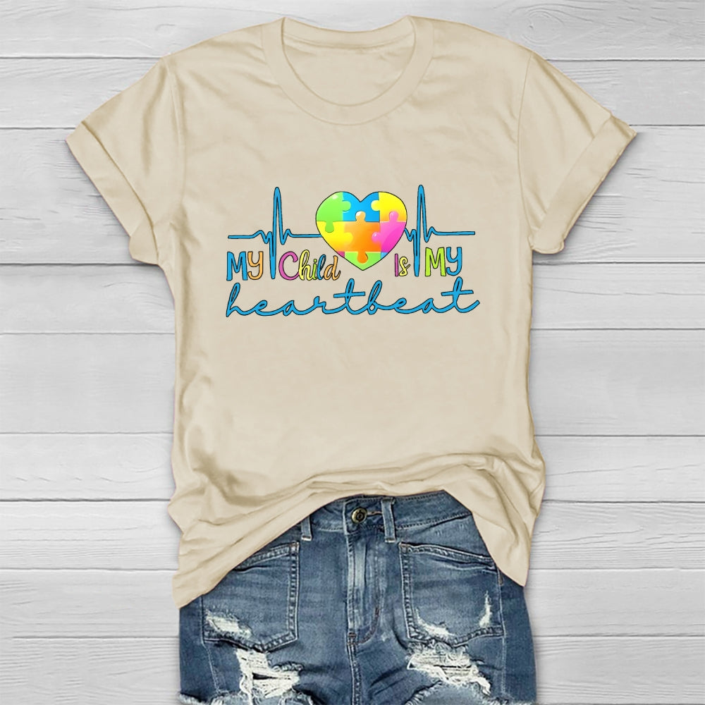 My Child Is My Heart Feat Healthwear T-shirt