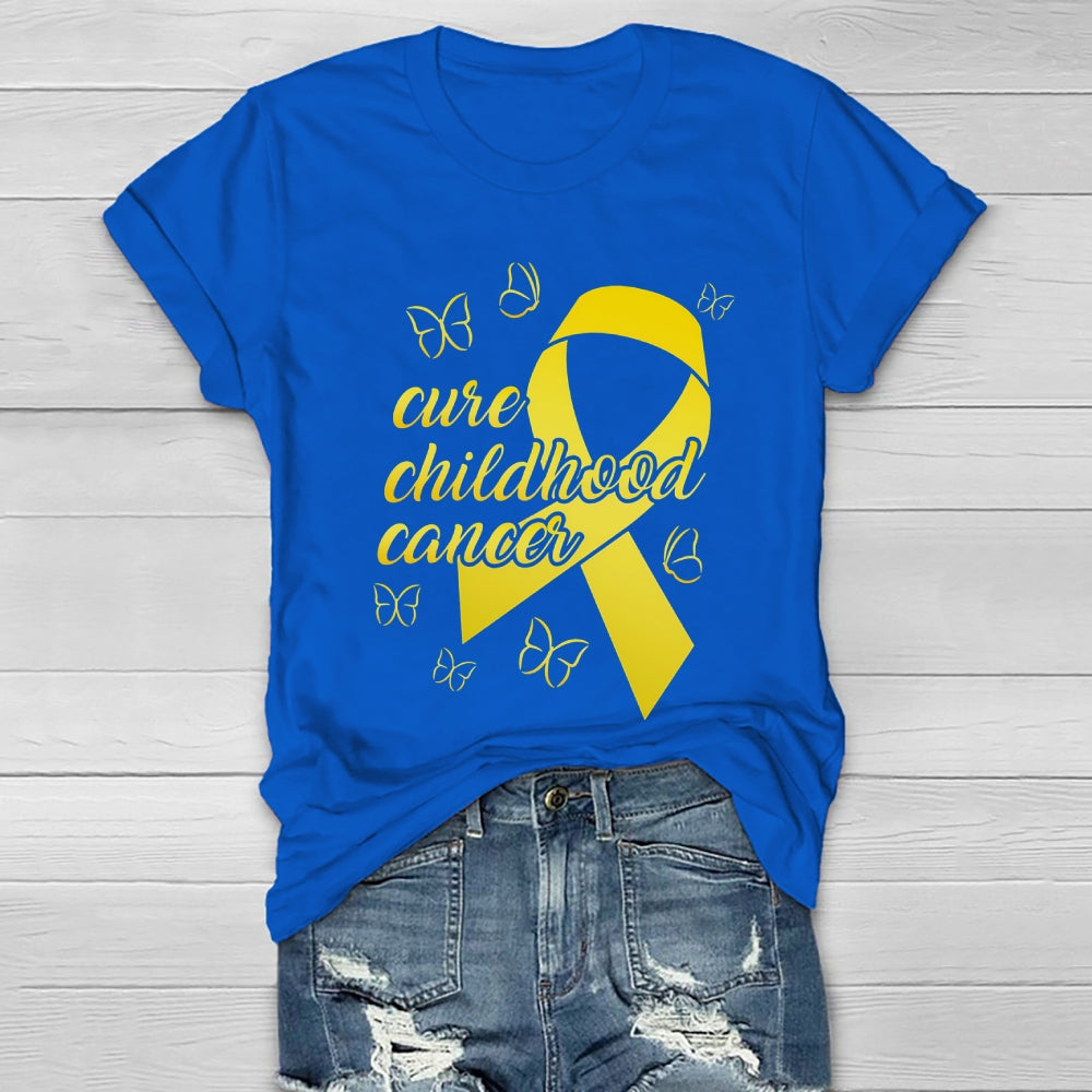 Cure Childhood Cancer Healthwear T-shirt