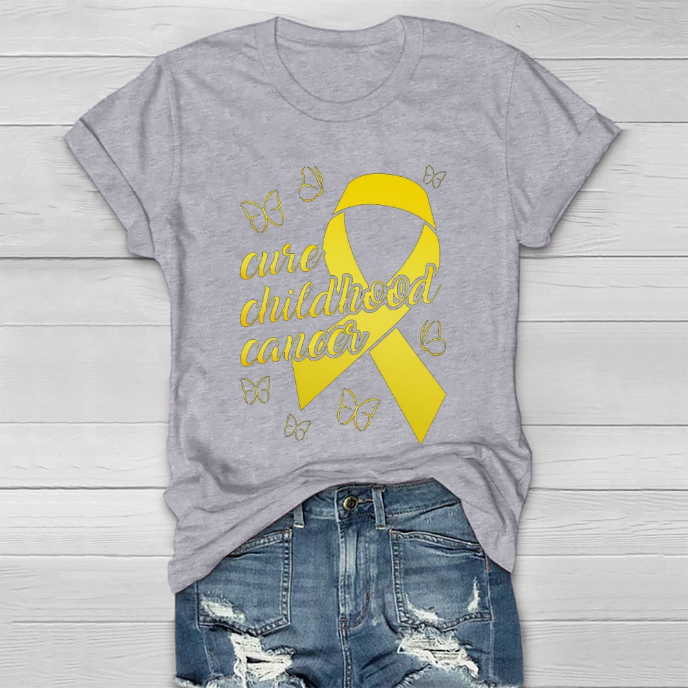 Cure Childhood Cancer Healthwear T-shirt