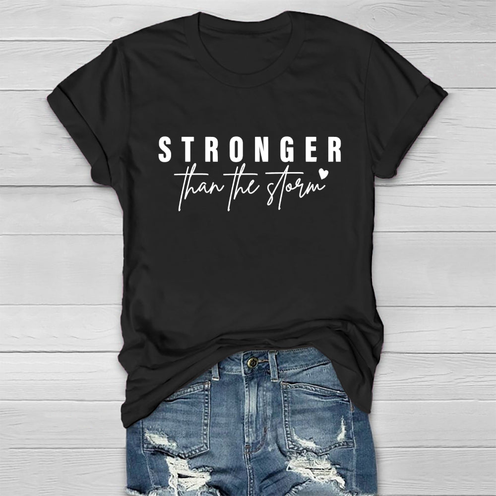 Stronger Than The Storm Healthwear T-shirt