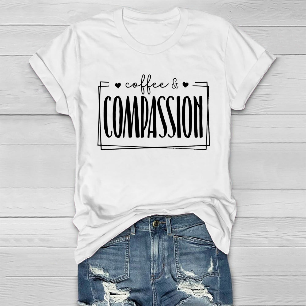 Coffee Compassion Healthwear T-shirt