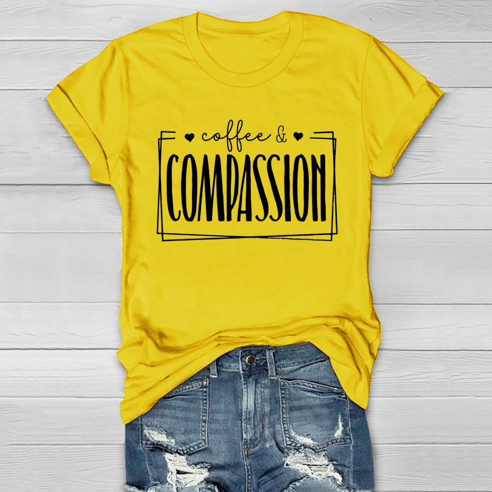 Coffee Compassion Healthwear T-shirt