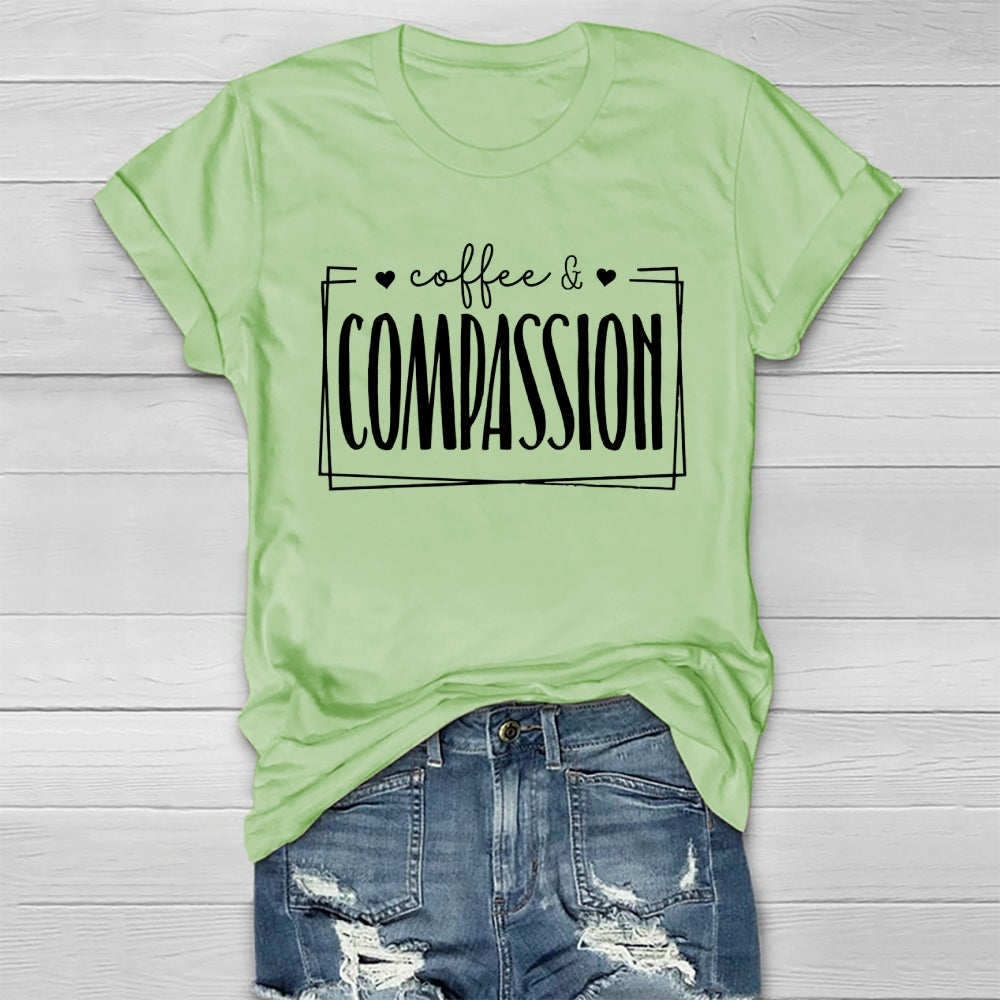 Coffee Compassion Healthwear T-shirt