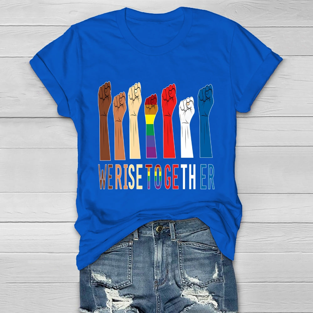 We Rise Together Healthwear T-shirt