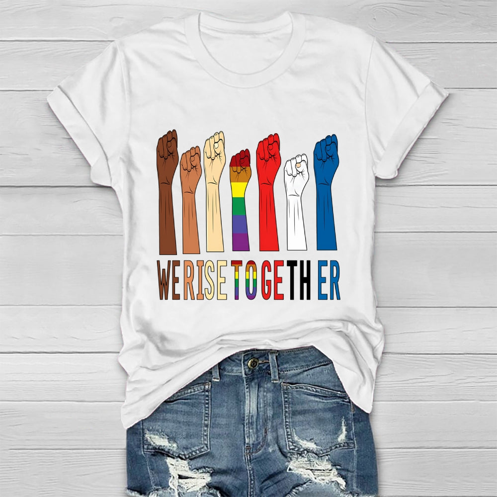 We Rise Together Healthwear T-shirt