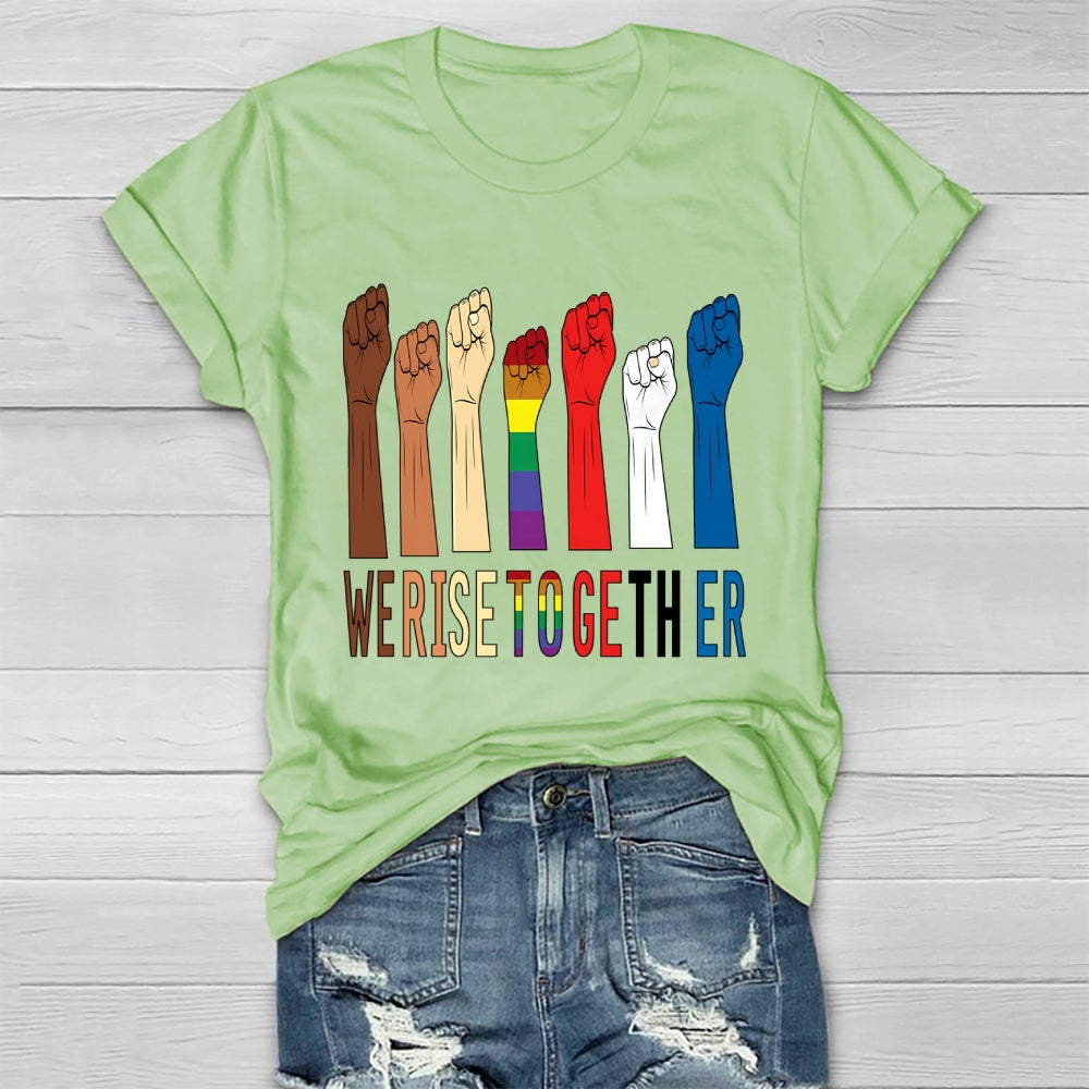 We Rise Together Healthwear T-shirt