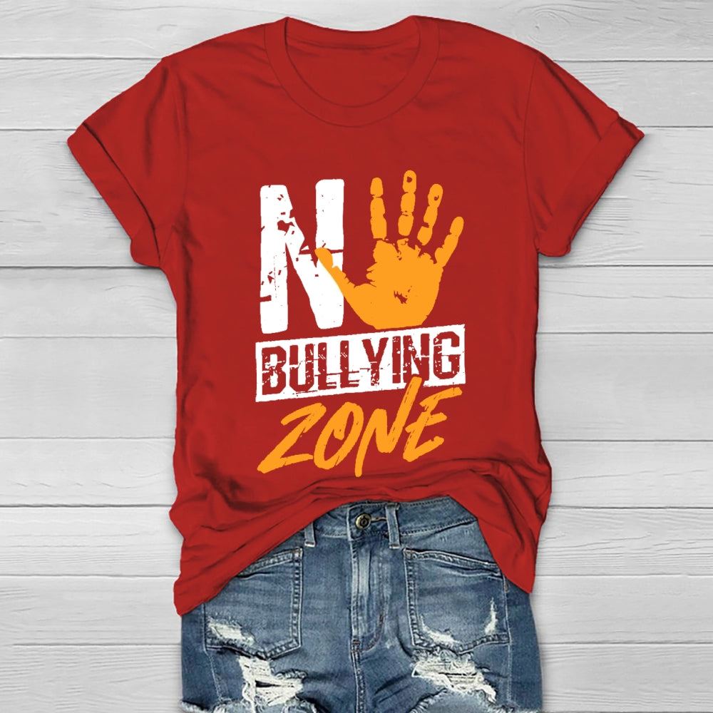 No Bullying Zone Healthwear T-shirt
