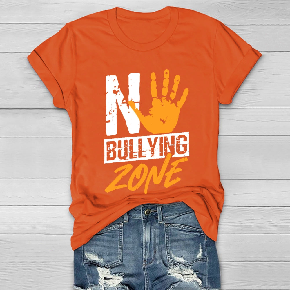 No Bullying Zone Healthwear T-shirt