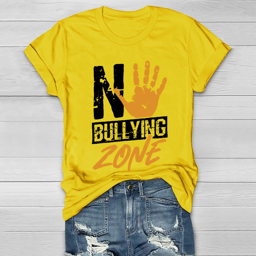 No Bullying Zone Healthwear T-shirt
