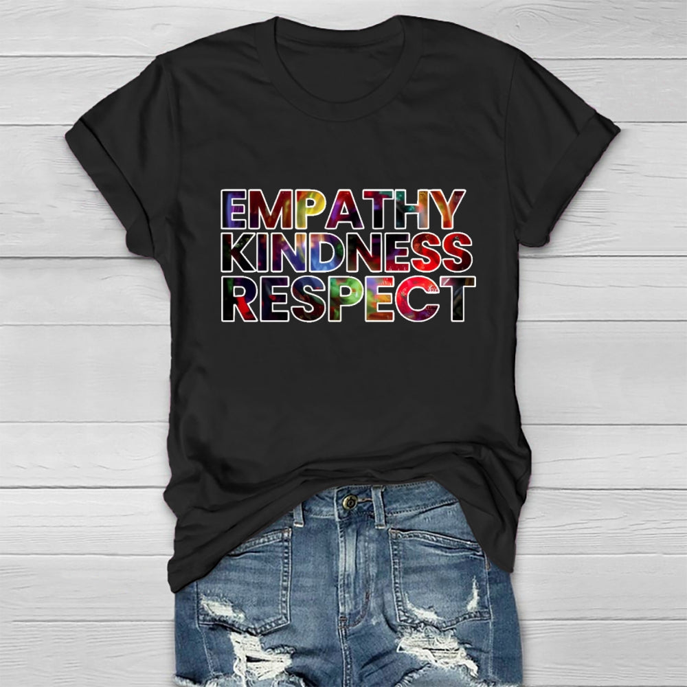 Empathy Kindness Respect Healthwear T-shirt