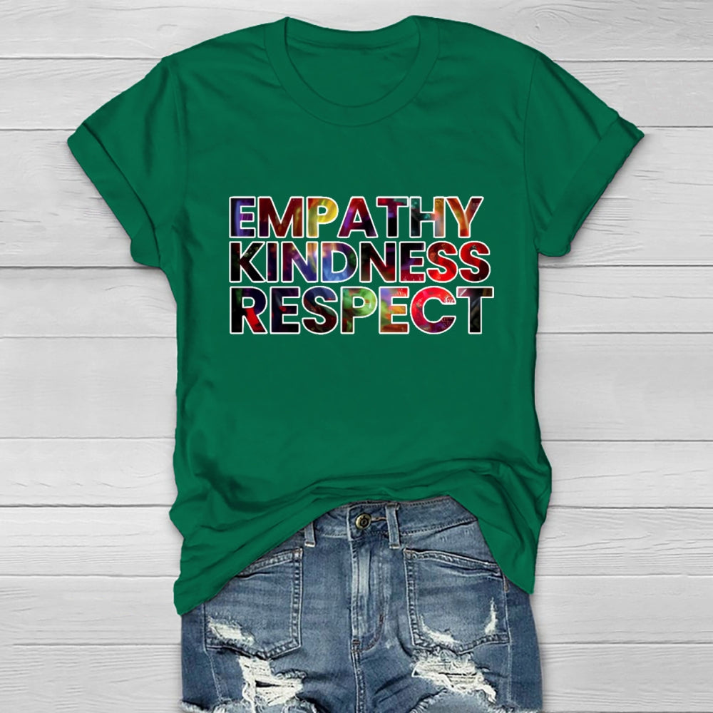 Empathy Kindness Respect Healthwear T-shirt
