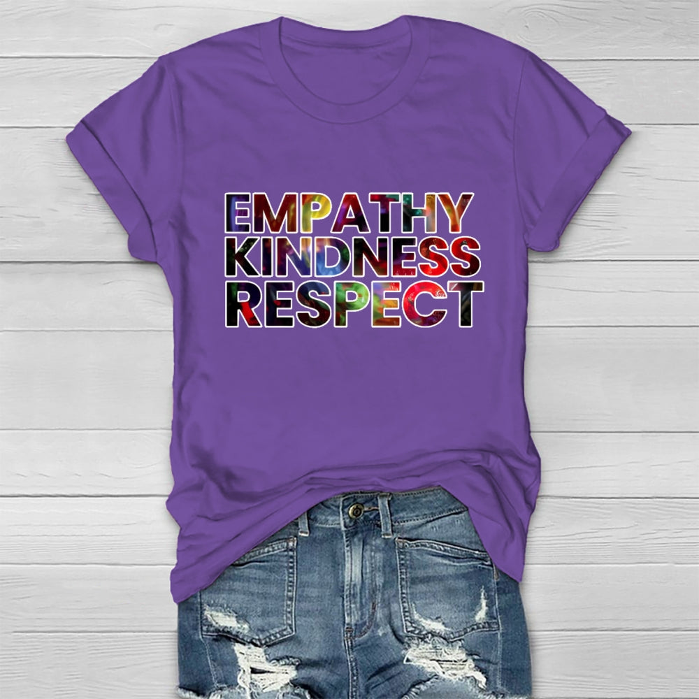 Empathy Kindness Respect Healthwear T-shirt