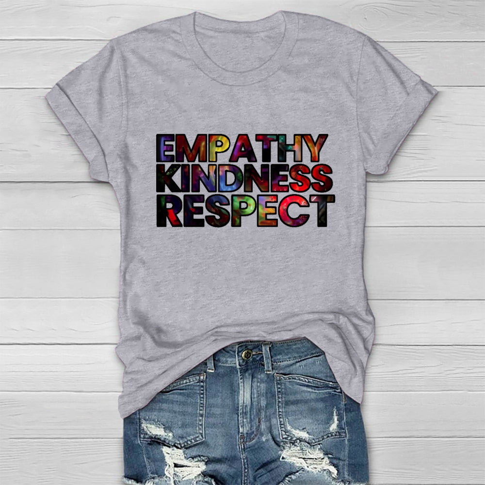 Empathy Kindness Respect Healthwear T-shirt