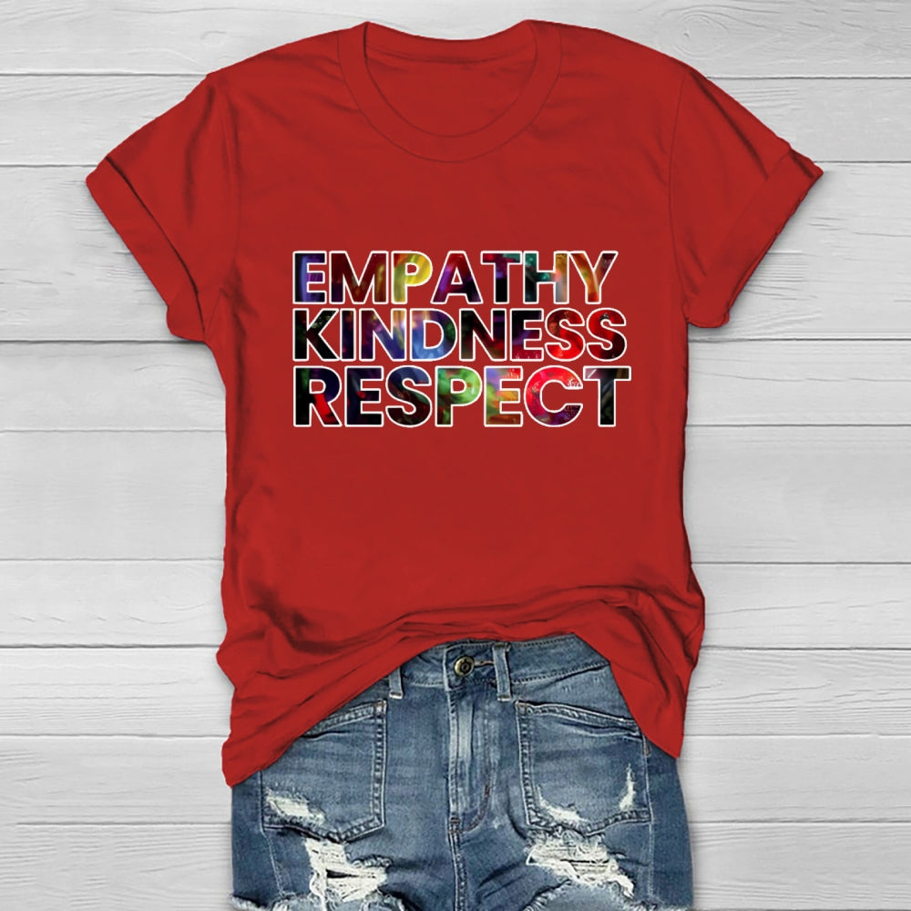 Empathy Kindness Respect Healthwear T-shirt