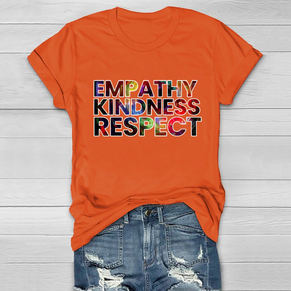 Empathy Kindness Respect Healthwear T-shirt