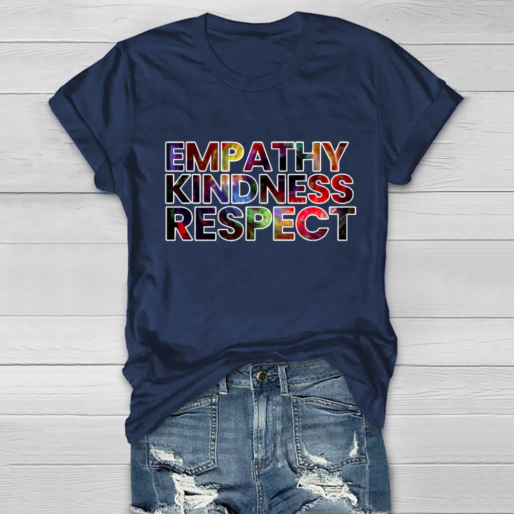 Empathy Kindness Respect Healthwear T-shirt