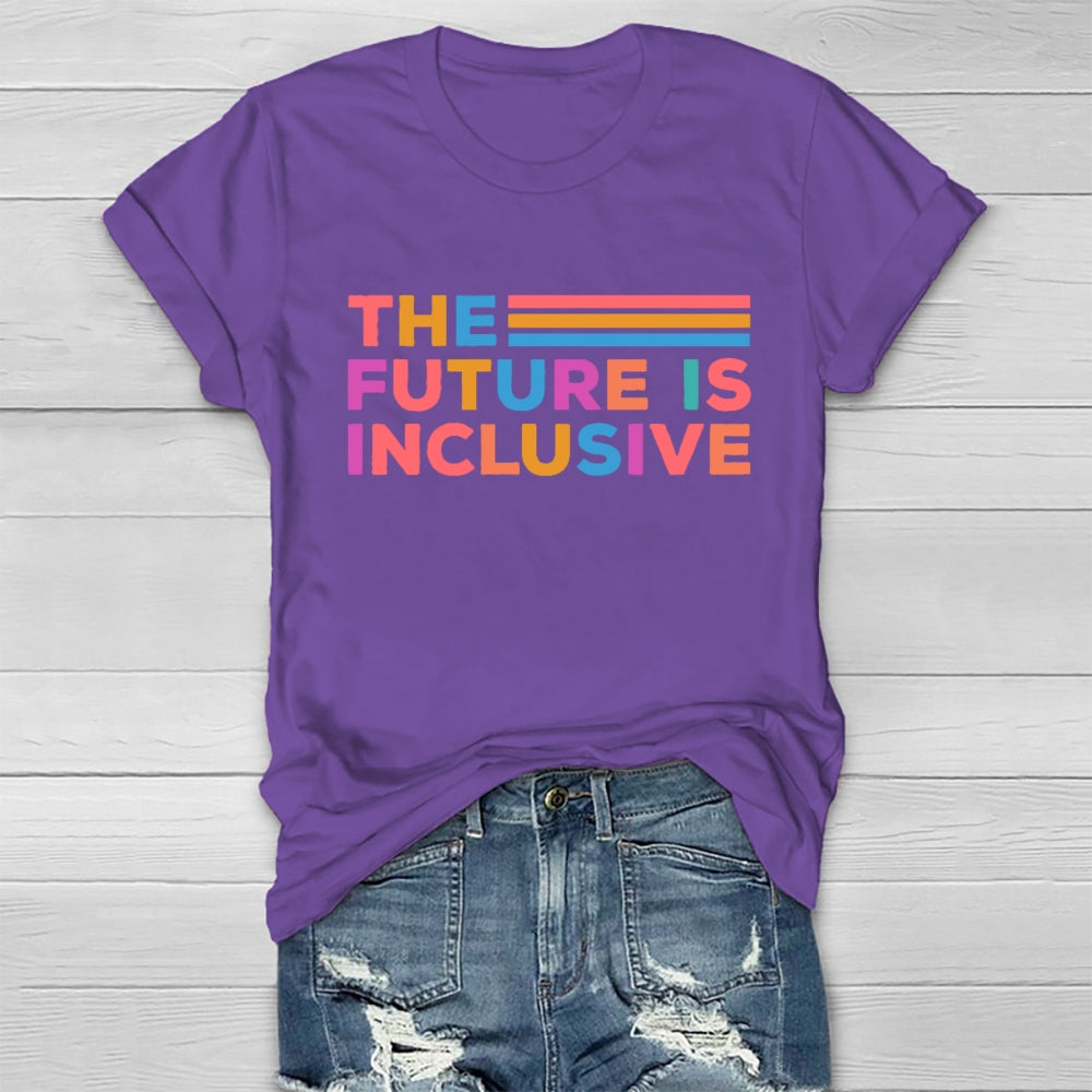 The Future Is Inclusive Letters Healthwear T-shirt
