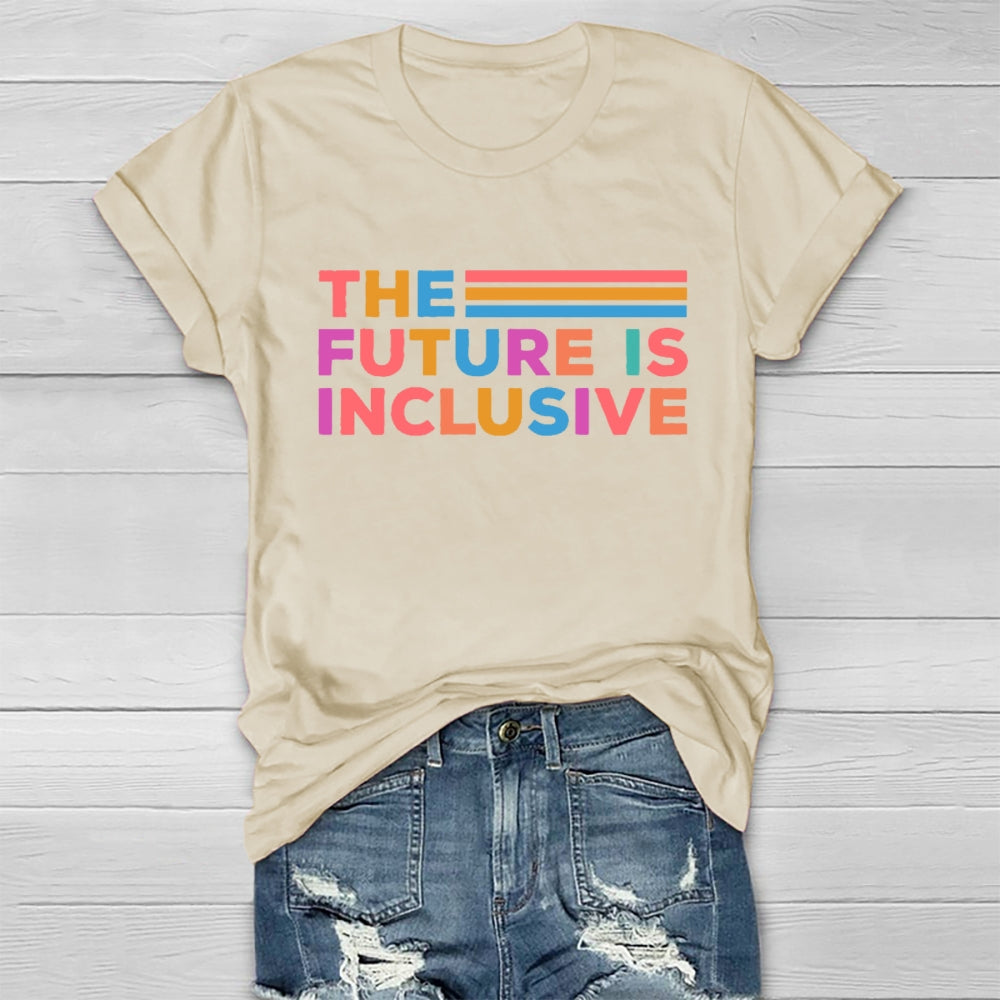 The Future Is Inclusive Letters Healthwear T-shirt