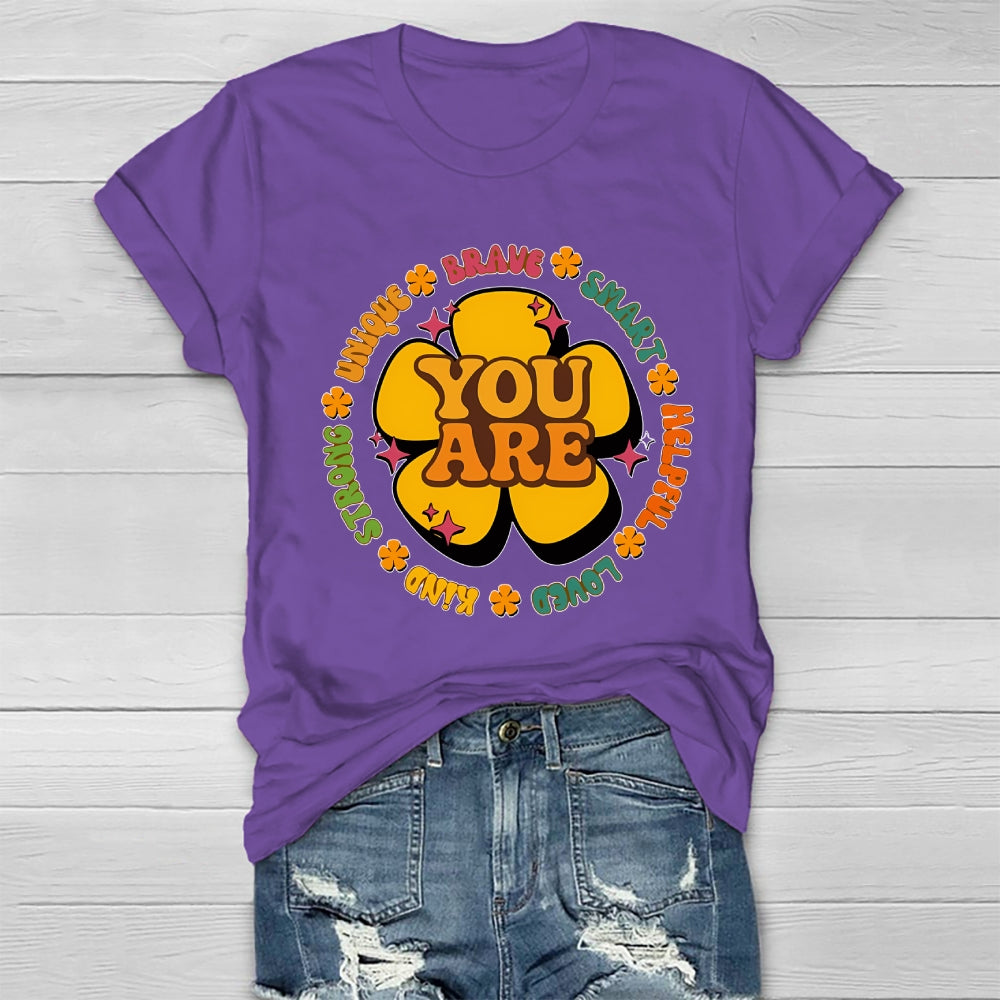 You Are Kind Brave Smart Healthwear T-shirt