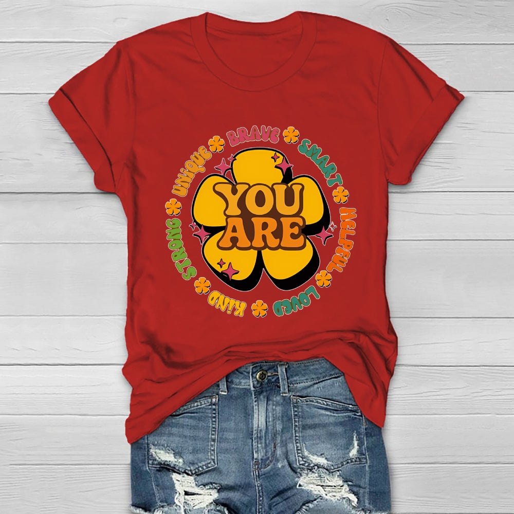 You Are Kind Brave Smart Healthwear T-shirt